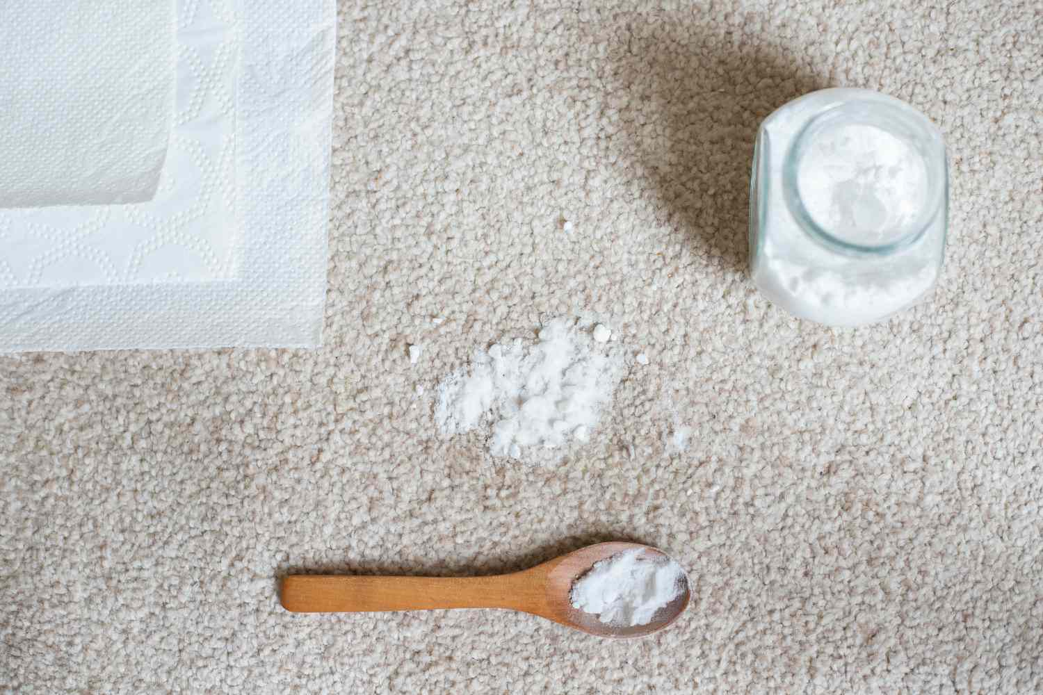جوش شیرین و نمک برای شستن فرش