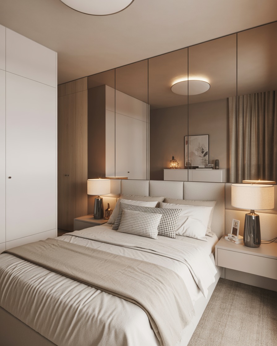 دیوارهای شاخص مدرن در اتاق خواب