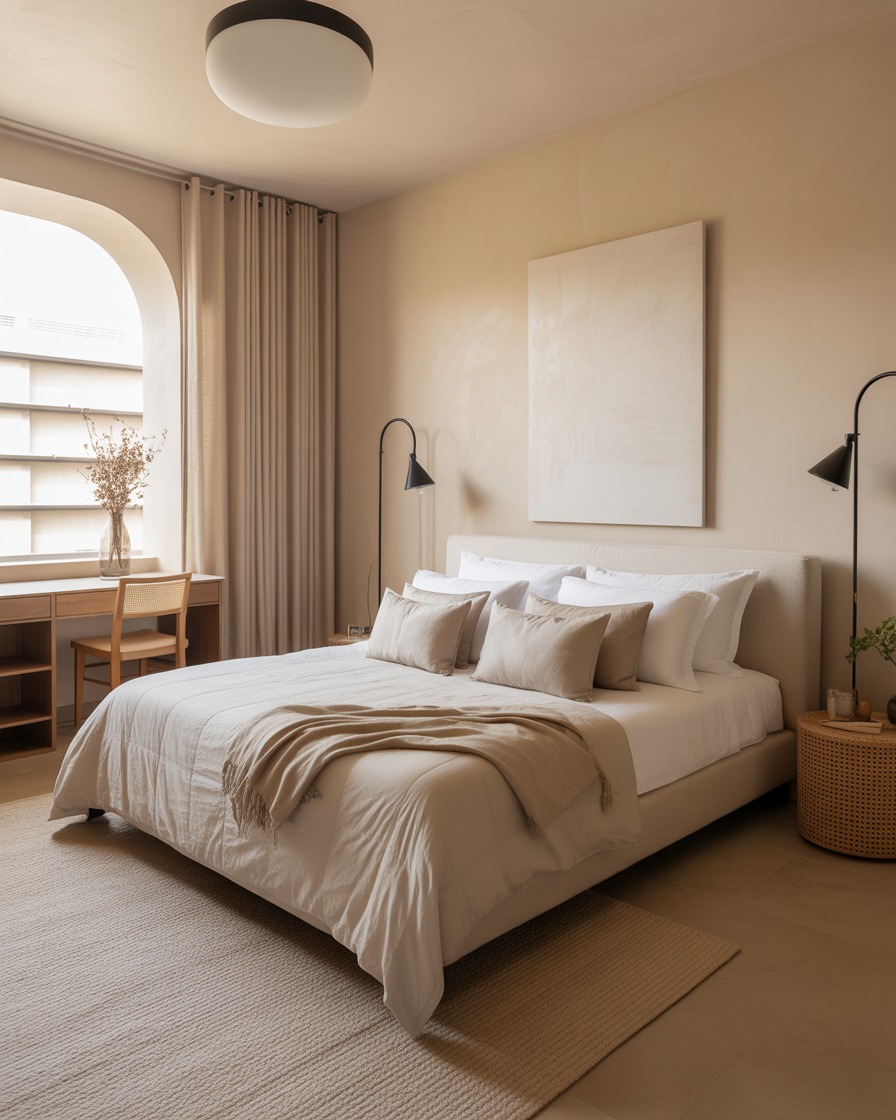 اتاق خواب صنعتی و شیک