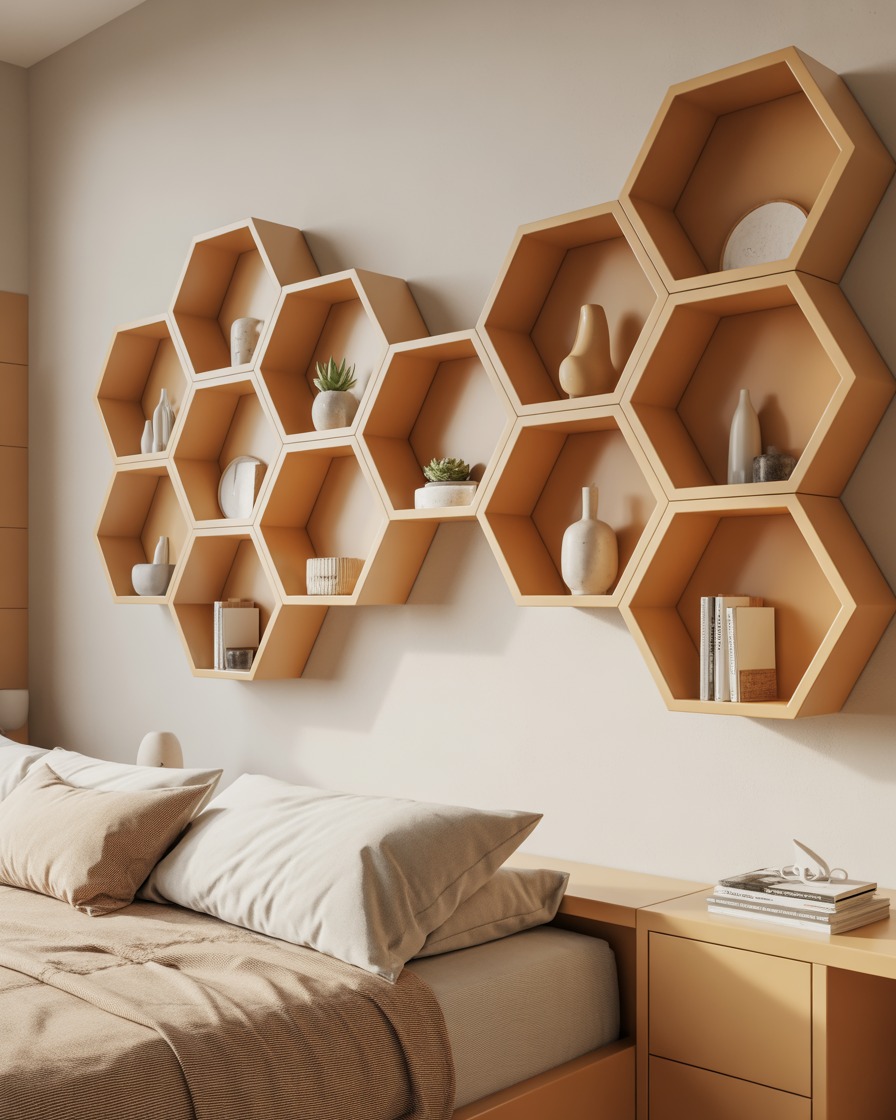 ادغام مدرن هندی در اتاق خواب