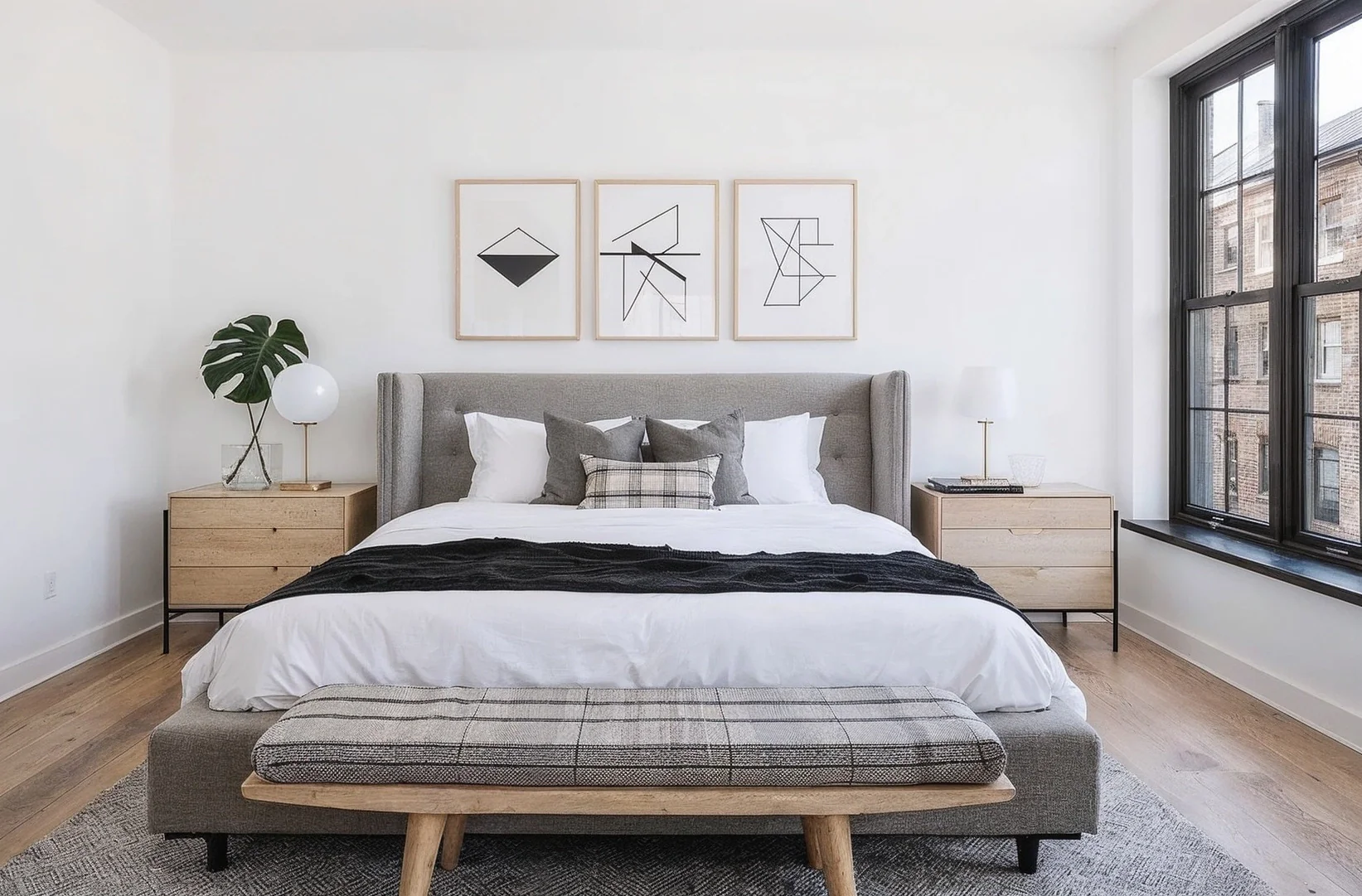 انتخاب رنگ‌های آرام و هماهنگ در اتاق خواب