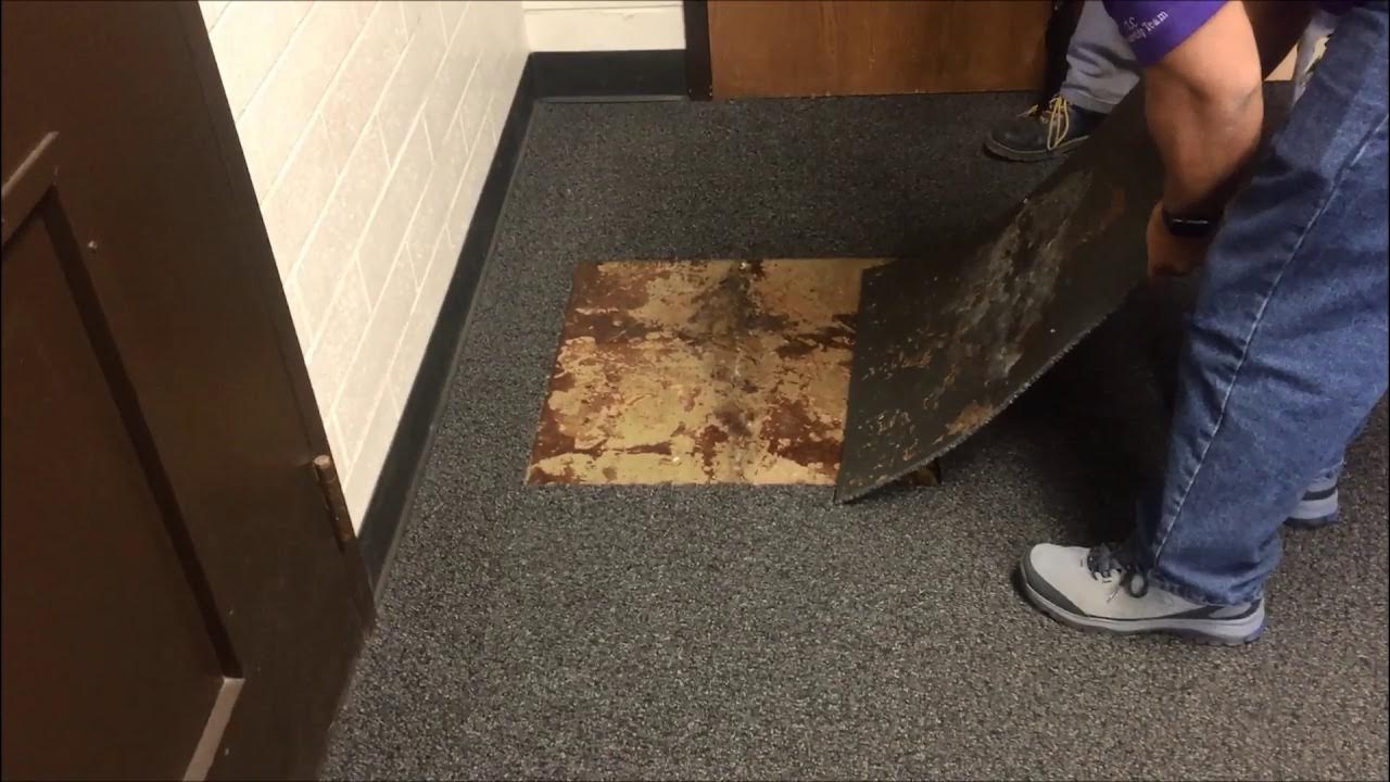 جابجایی موکت تایل و نصب مجدد