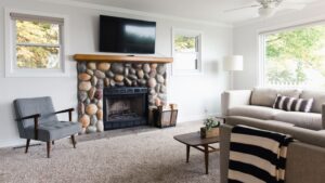 طراحی دکوراسیون با موکت رولی